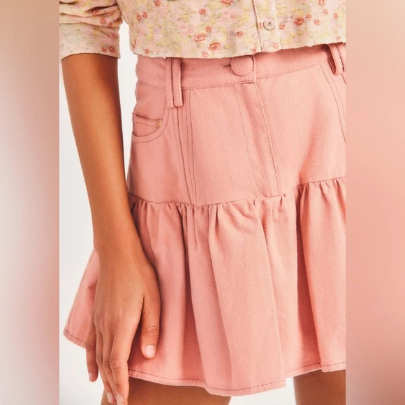 Loveshackfancy Dock Mini Skirt sz 6 - Picture 2 of 9